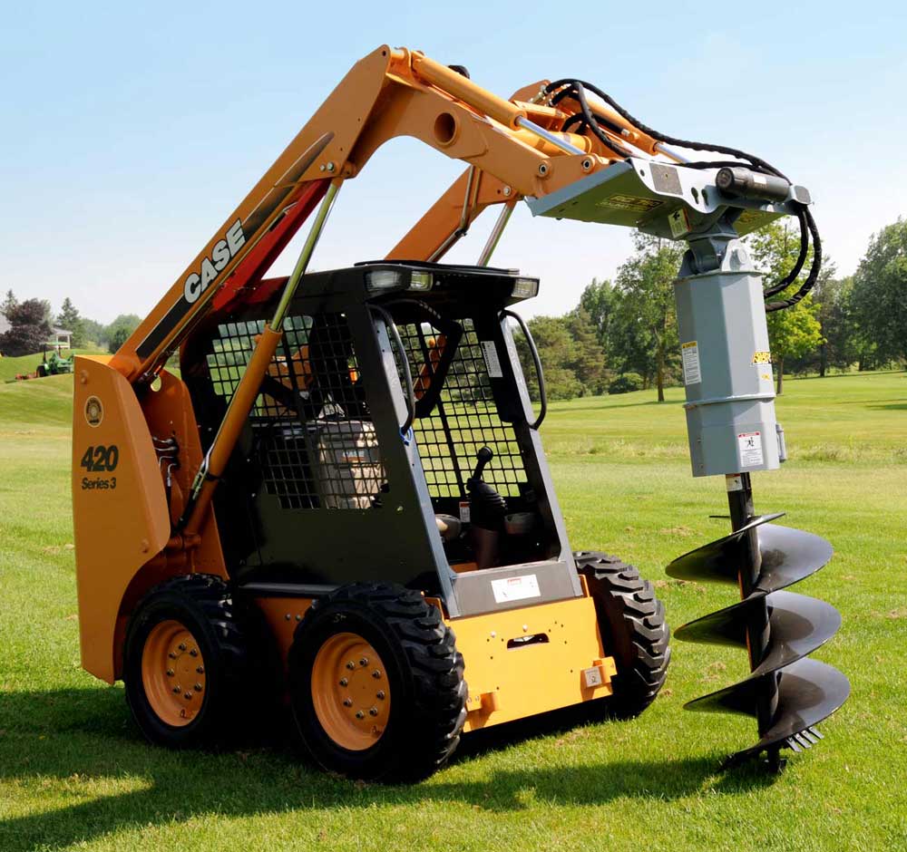 Compact Auger Digging