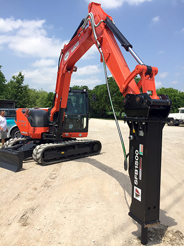 Hydraulic Hammers for Skid Steers