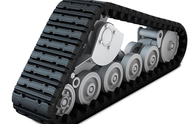 different types of rubber tracks for loaders