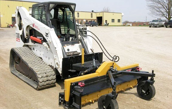 rubber tracks and skid steer attachments in Milton and Mississauga