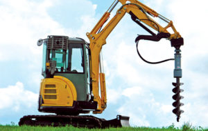 Skid Steer Auger making use of our excavator attachments